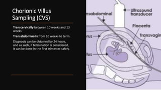 Antenatal monitoring of fetal well being 2 | PPTX