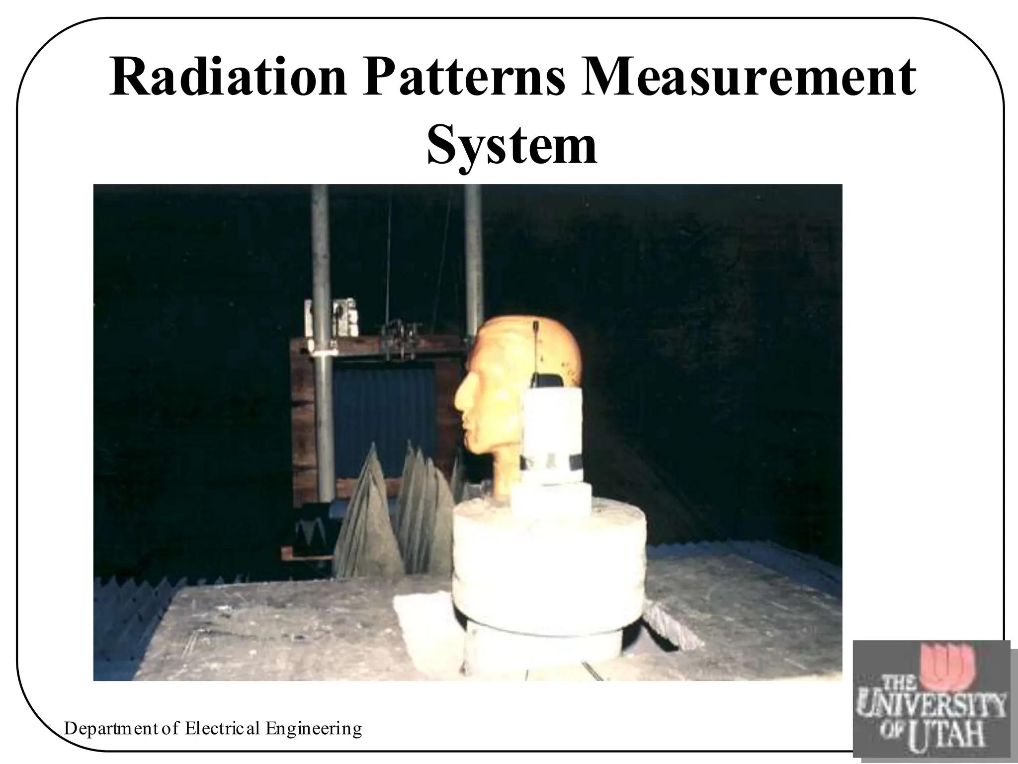 Department of Electrical Engineering
Radiation Patterns Measurement
System
 