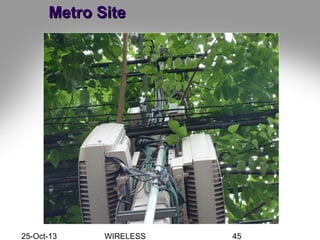 25-Oct-13 WIRELESS 45
Metro SiteMetro Site
 
