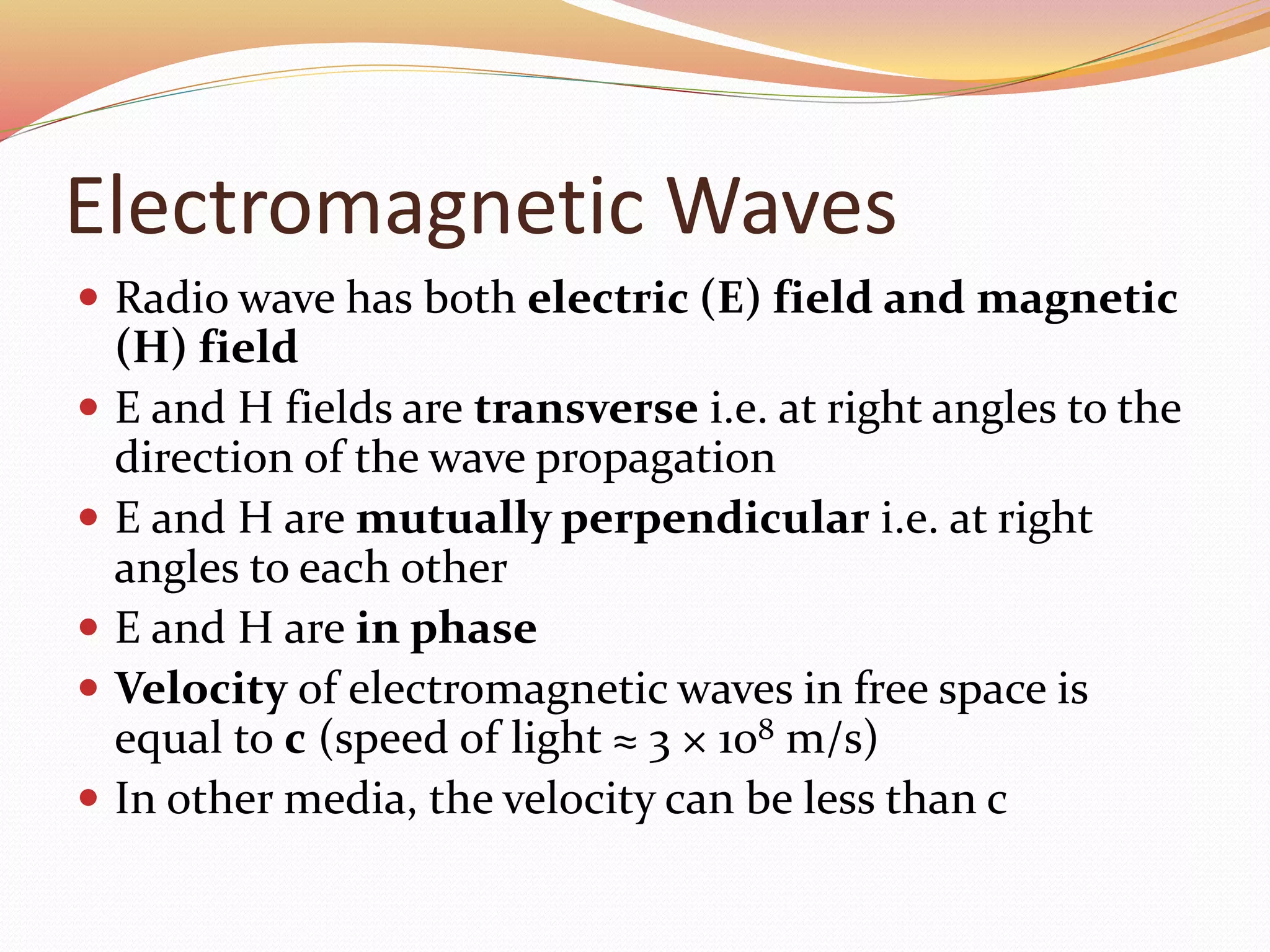 Antenna and propagation | PPTX