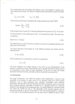Antenna fundamentals
