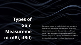 Antenna Gain presentation final ppt.pptx