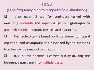 A glimpse of fractal antenna design | PPTX