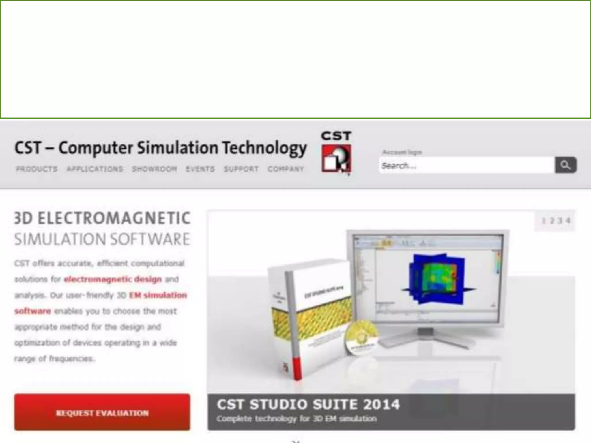 Antenna software CST (computer simulation Technolgy) | PPT