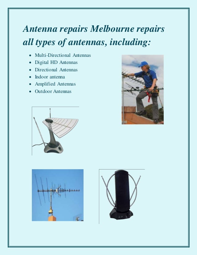 Antenna repair melbourne