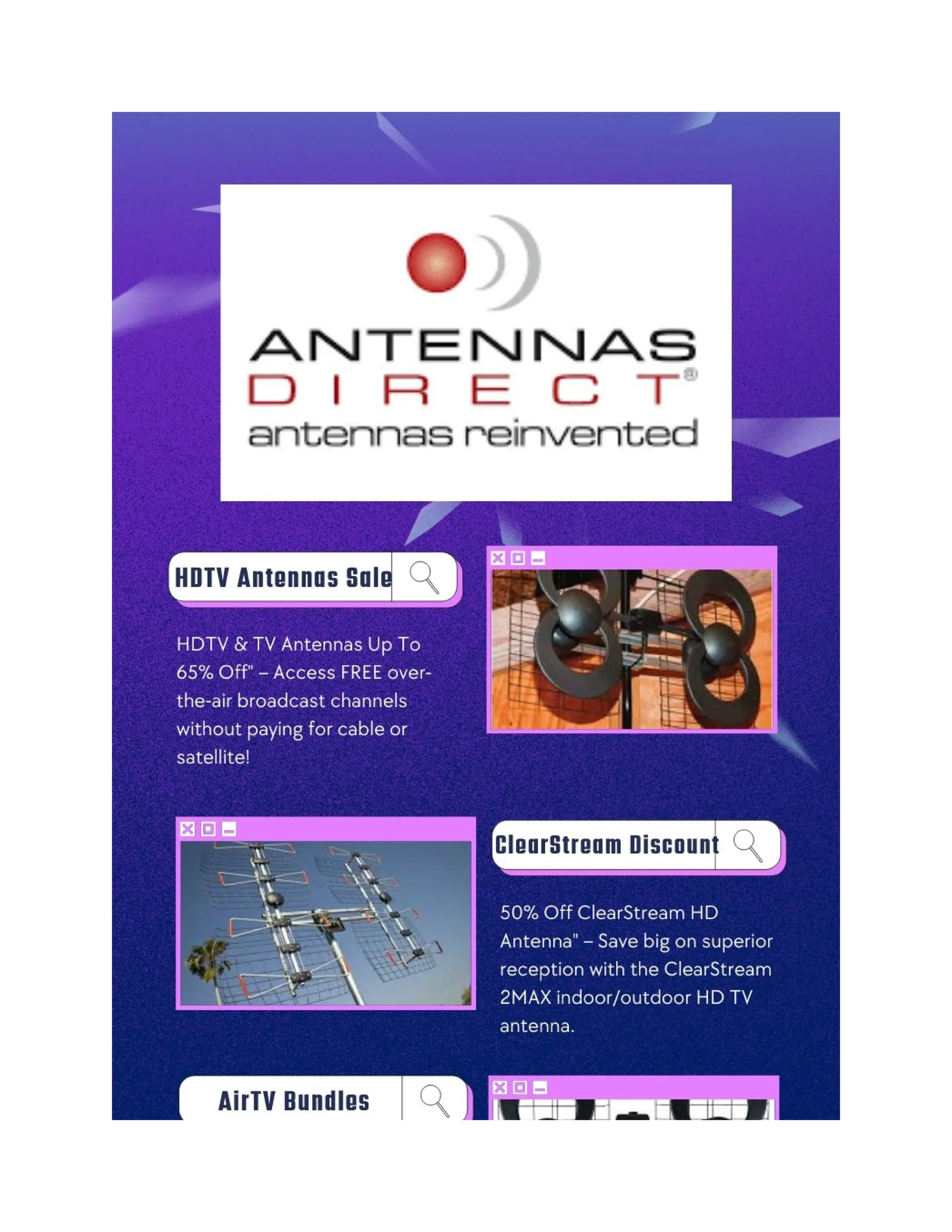 Tips for Antenna TVGuides AntennasDirect PDF