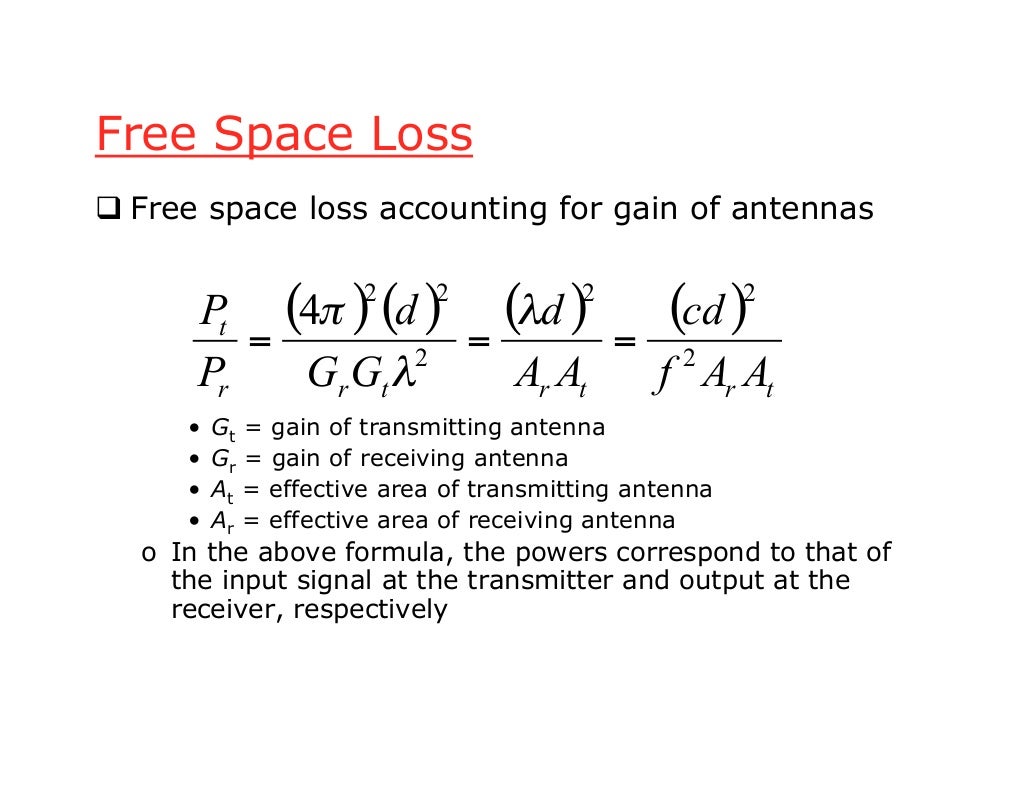 Antennas propagation