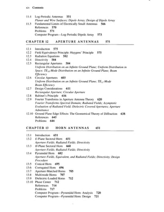 Antenna theory: analysis and design | PDF