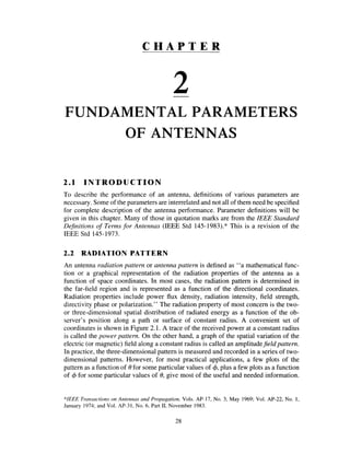 Antenna theory: analysis and design | PDF