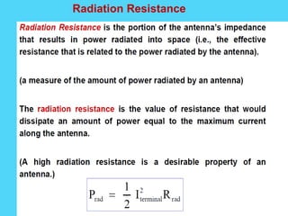Radiation Resistance
 