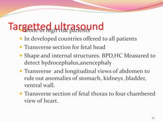 Antepartum and intrapartum foetal monitoring | PPTX