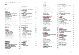 98
l IndiceRoccia d’Autore l IV grado Dolomiti Orientali 2
4. TOFANE	 197
• CASTELLETTO
	 47. GuGu	 201
• TOFANA DI ROZES
	 48. Via della Tridentina	 204
	 49. Via Stösser	 209
• PILASTRO DI ROZES
	 50. Via Costantini-Ghedina	 215
• PRIMO SPIGOLO DI ROZES
	 51. Via Ferrari-Sioli (“Lele Vedani”)	 219
• TORRIONE ZESTA
	 52. Parole e Pensieri	 224
5. NUVOLAU-CRODA DA LAGO	 227
• GUSELA DEL NUVOLAU
	 53. Mamma e Papà	 231
• CIMA CASON DI FORMIN
	 54. Via Menardi-Alverà	 233
• CAMPANILE INNERKOFLER
	 55. Via Haupt-Hahn	 236
• CAMPANILE FEDERA
	 56. Ruggito del Coniglio	 240
	 • TORRIONE MARCELLA
	 57. Paolo Amedeo e Nikibi	 242
	 • LASTONI DI FORMIN
	 58. Via Priolo	 245
	 59. Re Artù	 248
	 60. Via degli Scoiattoli	 250
	 61. Via del Diedro Nero	 253
6. CRISTALLO	 257
• POPENA BASSO
	 62. Vie Mazzorana-Adler e Chiamami Aquila	 259
	 63. Diedro Mazzorana	 263
	 64. Via Fucsia	 266
7. PELMO	 269
• PALA SUD DEL PELMO
	 65. Via Rizzardini-Pozzobon	 272
8. DOLOMITI ZOLDANE	277
• TORRE DI CÀLEDA
	 66. Via Benvegnù-Contini 	 282
• TÀMER DAVANTI
	 67. Via Crepaz-Diena	 285
• CIMA DE LE FORZELETE EST
	 68. Via Obliqua	 290
• CRESTA DEI CAMìN
	 69. Vie dei Pipistrelli e Mare di Nuvole	 293
• DENTE DELLA FOPA
	 70. Via del Diedro	 297
• SPIZ NORD
	 71. Via Sommavilla-Angelini	 300
• SPIZ MARY
	 72. Via Ducapa-Sommavilla-Conti	 304
• SPIZ NORD OVEST
	 73. Via Angelini-Tomassi	 308
• ROCCHETTA ALTA DI BOSCONERO
	 74. Spigolo Strobel	 313
9. SCHIARA	317
• SCHIARA
	 75. Via dei Camini	 321
• GUSELA DEL VESCOVÀ
	 76. Via Normale, La Ovest, Via Tiziano	 324
• PALA BELLUNA
	 77. Spigolo Caldart-Arban	 328
• SECONDA PALA DEL BALCON
	 78. Via Cusinato-Rossi	 331
	 79. Via Caldart-Sorgato	 334
• TERZA PALA DEL BALCON
	 80. Via Goedeke	 340
10. ANTELAO	343
• MONTE CIAUDIERONA
	 81. Garsini alla Riscossa	 346
	 82. Il ritorno del Demonio + compendio
generale di vie	 349
11. MARMAROLE	355
• CAMPANILE SAN MARCO
	 83. Via Bianchi-Urban	 359
• CIMA SALINA
	 84. Via Castiglioni	 364
• MONTE CIASTELLIN
	 85. Via Tac Grande	 368
• TORRE LAURA
	 86. Tuttavita	 371
• TORRE PIAN DEI BUOI
	 87. Spigolo Sud e Principessa 	 374
• TORRE SAN LORENZO
	 88. Via del Concertino	 378
INDICE
• Introduzione	 5
• Le Dolomiti Orientali	 6
• Note tecniche	 11
• Gli autori	 15
	
1. CIVETTA	 17
• TORRE COLDAI
	 1. Via delle Placche e Veronica e Bagigio 	 22
• TORRE D’ALLEGHE
	 2. Via Pierazzo-Kelemina con var. Palma e c.	 26
• TORRE DI VALGRANDE
	 3. Via Carlesso	 29
• PAN DI ZUCCHERO
	 4. Via Videsott-Rudatis	 34
	 5. Via Schober-Liebl		 37
• GUGLIA RUDATIS e CAMPANILE DI BRABANTE
	 6. Spigolo Sud e Via Tissi	 41
• PUNTA AGORDO
	 7. Via Liberalato con var. Brigo-Turri	 47
• TORRE VENEZIA
	 8. Via Castiglioni-Kahn con var. Soldà e centrale 53
	 9. Via Livanos	 59
	 10. Via Tissi	 62
2. MOIAZZA	67
• CIMA DEI TRE
	 11. Diedro dei Bellunesi	 72
• PRIMA TORRE DEL CAMP
	 12. Via Massarotto-Mason	 74
	 13. Via Bien-De Nardin	 78
	 14. Diedro De Nardin-Decima	 81
	 15. Via Bonato-Bongiana	 84
	 16. Via CAI di Bologna	 86
• SCALET DELLE MASENADE
	 17. Orione e Il Bombo	 90
• PALA DELLE MASENADE
	 18. Via Costantini var. De Nardin	 93
• PALA DEL BELIA
	 19. Via Costantini	 96
• PALA DEL BO
	 20. Vie Decima-Cimpellin e Ecce Homo	 99
• PUNTA DEI GIR E CRODA SPIZA
	 21. Vie Costantini e Penasa-Facciotto	 103
• PALA DELLA GIGIA
	 22. Via Benvegnù	 106
• TORRE JOLANDA
	 23. Supersoro	 109
3. CUNTURINES, FALZAREGO E FANIS	 115
• SASS DLA CRUSC
	 24. Diedro Mayerl	 121
	 25. Gran Muro	 124
• MONTE CASTELLO DEL SETTSASS
	 26. Sole e Metallo	 127
• SASS DE STRIA
	 27. Formiche Feroci, Briccole Feroci e
	 Canale della bomba a mano	 129
	 28. Via Colbertaldo	 133
	 29. Laubensassa e Berge in Flamme 	 136
• CIMA FANIS DI MEZZO
	 30. Via Consiglio con var. Barbier	 140
• LAGAZUOI NORD 	
	 31. Via del Drago	 143
• PICCOLO LAGAZUOI SPIANARAC	
	 32. Ibex e Blede alla Riscossa	 148
• TORRE INTRA I SASS
	 33. Via Michela	 151
• PICCOLO LAGAZUOI
	 34. Via Vonbank	 154
	 35. Via del Buco	 157
	 36. Cip & Co e Orizzonti di Gloria	 160
	 37. Via dei Proiettili e Odio la Guerra	 165
	 38. Vento dell’Ovest	 168
	 39. A Baby e Per non dimenticare	 171
• TORRE PICCOLA DI FALZAREGO
	 40. Via delle Guide	 175
	 41. Via Normale	 178
• TORRE GRANDE DI FALZAREGO
	 42. Via Lussato	 180
• PUNTA ALPINI
	 43. Spigolo Sud	 183
• PIRAMIDE DEL COL DEI BOS
	 44. Spigolo Alpini	 186
• COL DEI BOS
	 45. Gaudeamus	189
• COL LIMEDES
	 45. Compay Segundo	 194
 