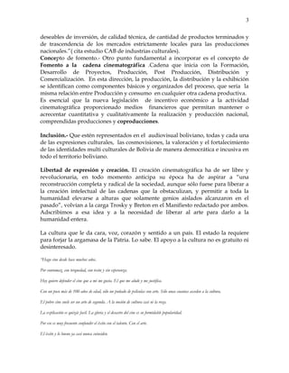 3
deseables de inversión, de calidad técnica, de cantidad de productos terminados y
de trascendencia de los mercados estri...