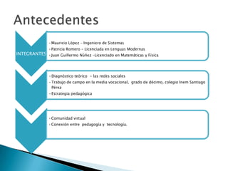 Antecedentes
