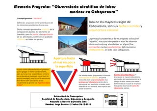 Lamina 1
          Universidad de Concepcion
Faculdad de Arquitectura, Urbanismo y Geografia
      Proyecto !/Seccion 2/Claudia Lima
   Nombre: Jorge Barrales / Fecha: 06-12-2011
 