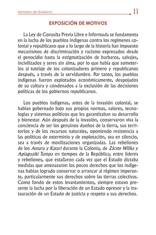 Anteproyecto ley de consulta