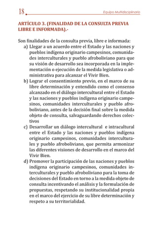 Anteproyecto ley de consulta