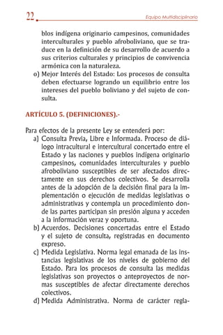 Anteproyecto ley de consulta