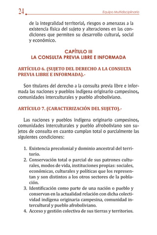 Anteproyecto ley de consulta