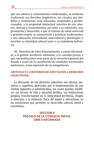 Anteproyecto ley de consulta