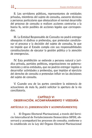 Anteproyecto ley de consulta