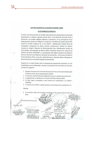 Anteproyecto ley de consulta