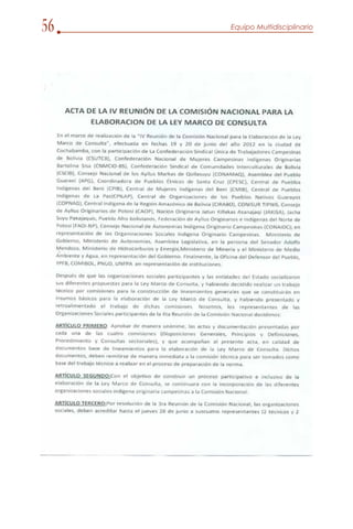 Anteproyecto ley de consulta