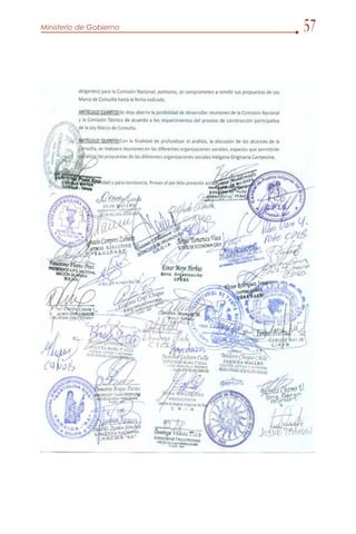 Anteproyecto ley de consulta