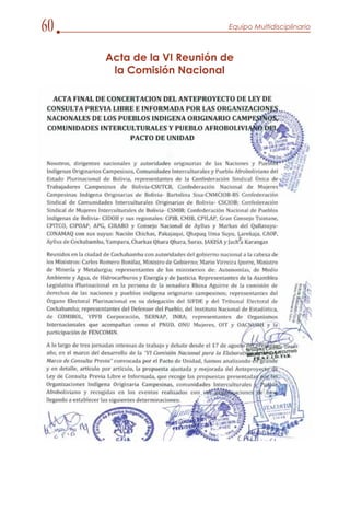 Anteproyecto ley de consulta