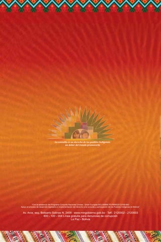 Anteproyecto ley de consulta