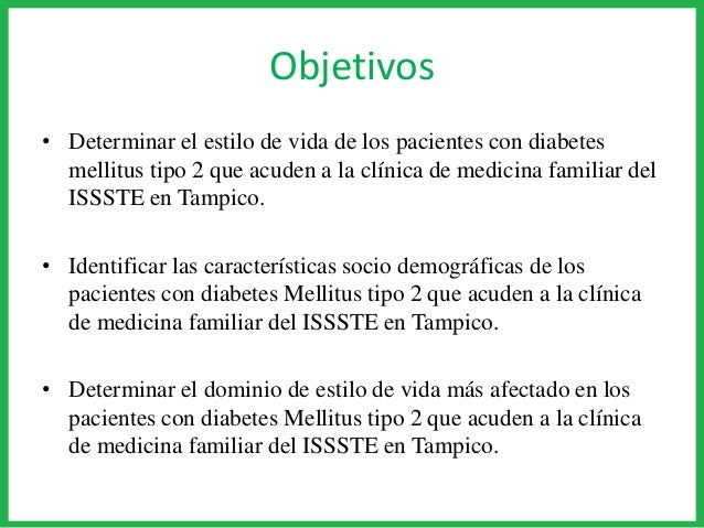 Estilos de vida en pacientes con DM2 Estilos de vida en pacientes con DM2
