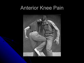 Anterior Knee Pain 