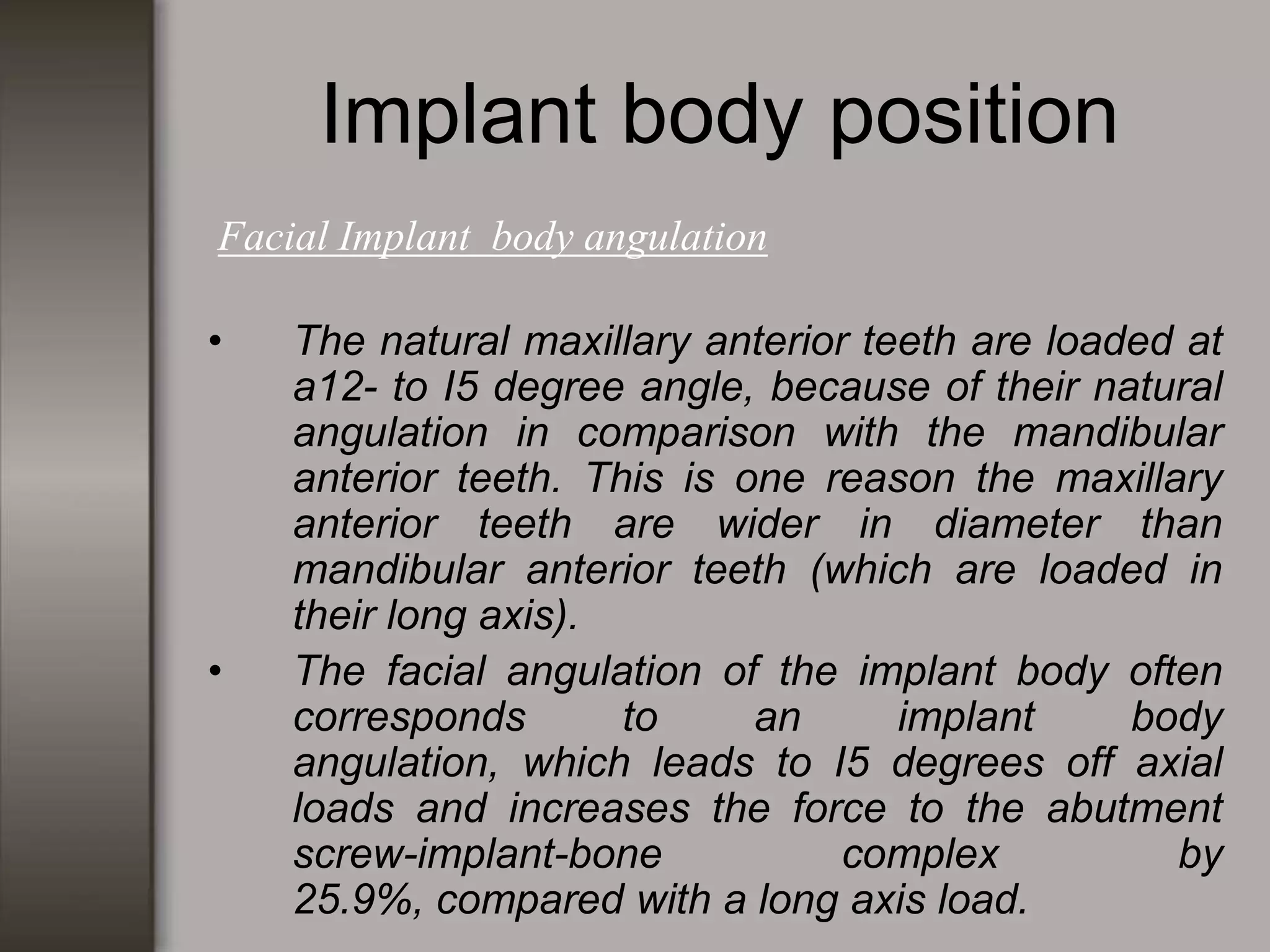Anterior Single Implant Supported Restoration In Esthetic Zone | PPT
