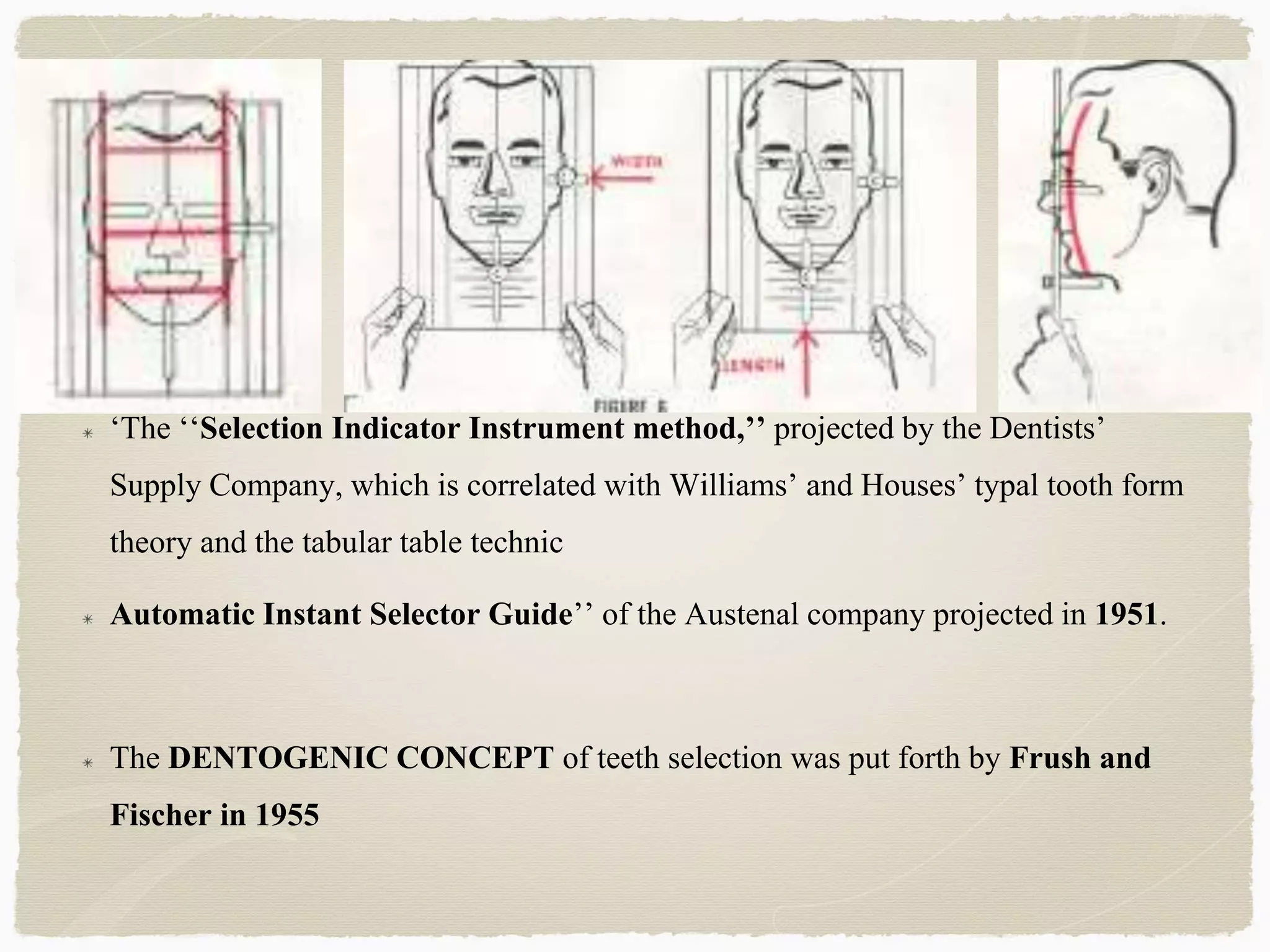 Anterior tooth selection PPTX