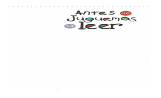 Antes de juguemos a leer .pdf