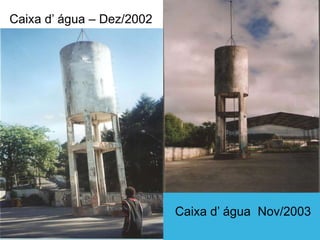 Caixa d’ água – Dez/2002
 