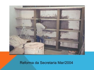 Teto da sala 1 - Mar/2004
 