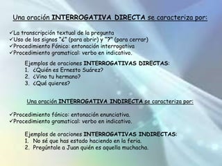 ORACIONES ENUNCIATIVASCorresponden básicamente con los actos del habla. Se llaman también aseverativas o declarativas. Y pueden:AFIRMAR ALGONEGAR ALGOHoy hace frío.Hoy no hace frío.