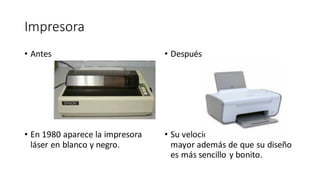 Antes vs despues