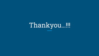 Thankyou…!!!
 