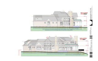 ARCHITECTUREresidential
DATE &
PHASE
PROJECT
SHEET No.
STEPHENCLUGGISH,Architect,
3101ChurchillRd.,Raleigh,N.C.27607PHONE/FAX:919-510-9477
WEB:www.residentialarchitecture.netEMAIL:info@residentialarchitecture.net
REITZRESIDENCE
LOT16&17atSEATRACE&HOLLYLANE
MOREHEADTOWNSHIP,CARTARETCOUNTY
1.12/11/2004SITEPLAN
2.2/8/2004PRECONSTRUCTIONSET
3.2/26/2004PERMIT&CONSTRUCTIONSET
4.
5.
9'-11/2"10'-11/2"
UPPER ATTIC
UPPER FLOOR
MAIN FLOOR
CRAWL SPACE
12
12
PROPOSED GRADE
REAR ELEVATION
EXISTING GRADE
SITE ELEVATIONS
13
12
11
10
9
8
7
6
5
4
3
14
12
12
9'-11/2"10'-11/2"
PROPOSED GRADE
EXISTING GRADE
RIGHT ELEVATION
UPPER ATTIC
UPPER FLOOR
MAIN FLOOR
CRAWL SPACE
A-5.2
 