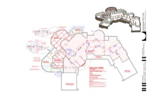 ARCHITECTUREresidential
DATE &
PHASE
PROJECT
SHEET No.
STEPHENCLUGGISH,Architect,
3101ChurchillRd.,Raleigh,N.C.27607PHONE/FAX:919-510-9477
WEB:www.residentialarchitecture.netEMAIL:info@residentialarchitecture.net
REITZRESIDENCE
LOT16&17atSEATRACE&HOLLYLANE
MOREHEADTOWNSHIP,CARTARETCOUNTY
1.12/11/2004SITEPLAN
2.2/8/2004PRECONSTRUCTIONSET
3.2/26/2004PERMIT&CONSTRUCTIONSET
4.
5.
CRA
4'
3'
MO
6'
3'-4"
MO
6'
3'-4"
CRA
4'
3'
MO
3'-4"
6'
1'-7"VERIFY
2"
9.5"VERIFY
5'-0"
5'-4"
5'-0"
4'-6
1/2"
5'-0"5'-0"
4'-8"
4'-8"
4'-8"
2'-4"
9.5"VERIFY
1'-7"VERIFY
1
OF4
3.5"STEELPOSTSFROM
SOLID
PIERTO
BOTTOM
FLANGE.
(NO
WOOD)
6X6BOTPLATEAND
4X6
TOP
PLATE
L5X3.5 STEEL ANGLE
OR 4" BLK WALL FOR
STEEL DECK SUPPORT
4" BLOCK SUPPORT FOR
STEEL ANGLE
SLAB & STEEL DECK(5")
10" STEEL BEAM
BLOCK WALL
2" VENEER
SET STRUCTURE FOR 4" DROP-
RAMP UP CONCRETE POUR ONLY TO
BREAKFAST BAY WALL
STEEL ANGLE
FIN FLOOR
2" FLAGSTONE
SLAB & STEEL DECK(5")
10" STEEL BEAM
DECK & FLAGSTONE ARE FLUSH
FIN FLOOR
ANGLED BLOCK WALL TO EXTEND TO
UNDERSIDE OF STEEL DECK
DECK & SLAB MUST EXTEND OVER FIREPLACE
AREA TO SUPPORT ISOKERN FIREPLACE ABOVE
2" FLAGSTONE
SCREEN PORCH NOM 2"
BELOW FIN FL.
PITCH CONC TO DRAIN
HOUSE WALL CONSTRUCTION
BLOCK WALL
4" BLOCK ANGLE
SUPPORT
4" BLOCK ANGLE
SUPPORT
8" PILASTER SUPPORT
FOR STEEL BEAMS
4" BLOCK ANGLE
SUPPORT
HOUSE WALL CONSTRUCTION
OPEN DECK NOM 4"
BELOW FIN FL
STEELDECK
*DROP GIRDER_2 LVL 'S AS NOTED
DROPGIRDER
2-11.875LVL
DBLJST
PIER TYPE 1
W 10X17 DROP STEEL
PIER TYPE 3
DROPGIRDER
2-11.875LVL
2X10
PT
BOLTED/FLASHED
LEDGER
STEELDECK
DROPGIRDER
2-11.875LVL
DROPGIRDER
2-11.875LVL
2X10 PT BOLTED/FLASHED LEDGER
*14" ENGINEERED JSTS @ 16" OC OR AS NOTED
2X10
PT
BOLTED/
FLASHEDLEDGER
PLATE & ANCHORS
*DOOR TO FOLLOW MINIMUM REQUIREMENTS PER CODE SECTION R408.3
*DOOR AS SIZED AND LOCATED MAY BE FIELD ALTERED AS/IF REQUIRED PROVIDED
CODE MINIMUMS ARE MET
VENTILATION
CRAWL SPACE FRAMING
DROPGIRDER
2-11.875LVL
DROPGIRDER
2-11.875LVL
GIRDERS
PIER TYPE 3
*2-2X8 PT PLATES ANCHORED AT CENTERS SPECIFIED ON FOUNDATION PLAN
STEELDECK
2X10
PTJOISTS@
16
LOAD VERIFIED
HOLD FRAMING BACK FOR STONE
TO EXTEND UP & COVER BAND
OR
EXTEND JOISTS PAST STONE 1"
USE 1 LAYER PT PLY AS BAND WITH
1 LAYER 5/8" PVC FINISH TRIM
PIER TYPE 1
STEELDECK
W
10X17DROPSTEEL-TYP
CRAWL SPACE ACCESS DOOR
PERIMETER WALL FRAMING IF REQUIRED
PIER
TYPE2
FLOOR FRAMNG (FOR FLOOR ABOVE)
*TYPICAL EXTERIOR WALLS_ STUD GRADE 2X6'S @ 16" WITH SINGLE BOTTOM PLATE
& DBL TOP PLATE
UNEXCAVATED
*THIS CRAWL SPACE TO BE SEALED AND CONDITIONED
*UNLESS OTHERWISE SPECIFIED & INSTALLED BY AN INSULATION CONTRACTOR
THE BELOW CONSTITUTES MIN REQUIREMENTS FOR THE SEALED CRAWL SPACE
*BAND INSULATION_ R-19
*FOUNDATION WALL INSULATION_RIGID R-7 INSTALLED INSIDE FROM TOP OF PLATE S
TO TOP OF FTG.
*6 MIL POLYETHELENE(OPTIONAL REINFORCED) OVEN ENTIRE SURFACE AREA. USE
PLASTIC STAKES OR GRAVEL TO HOLD POLY IN PLACE & TIGHT TO PERIMETER.
UNEXCAVATED
-4"
STRUCTURED SLAB ABOVE
DBL JST
-4"
PIERTYPE1
PIER
TYPE1
FRAMED DECK ABOVE
DBL JST
FLUSH
JST1-14"LVL
FLUSH
JST1-14"LVL
PIER
TYPE2
2X10 PT BOLTED/
FLASHED LEDGER
2X10PT
JOISTS
@
16
PIER TYPE 3
PIERTYPE1
PIERTYPE2
PIERTYPE1
2X10PTBOLTED/
FLASHEDLEDGER
BIG PIER
3'X6' FTG
PIER TYPE 1
DROP GIRDER
2-11.875 LVL
DROP GIRDER
2-11.875 LVL
STRUCTURED SLAB ABOVE
DROP GIRDER
2-11.875 LVL
PIERTYPE1
DROPGIRDER
2-11.875LVL
PIER TYPE 3
PIER
TYPE3
-4"
UNEXCAVATED
FRAMED DECK ABOVE
UNEXCAVATED
CANTILEVER
FLOOR
W
10X17
DROP
STEEL
GARAGE SLAB ABOVE
UNEXCAVATED & FILLED
CRAWL SPACE
GARAGE SLAB ABOVE
UNEXCAVATED
UNEXCAVATED
UNEXCAVATED
FILL & PORCH SLAB ABOVE
PIERTYPE1
PIER
TYPE3
PIER
TYPE3
PIER
TYPE1
(2) PIER TYPE 1
PIER TYPE 2
PIER
TYPE1
-2"
-2"-2"
-2"
-2"
SEE WS 6
SEE WS 5
A-3.1
 