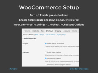 Building a Membership Site with WooCommerce Slide 26