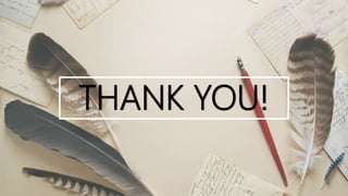 THANK YOU!
 