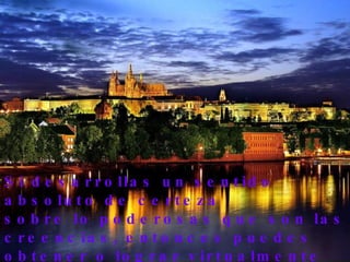 Si desarrollas un sentido absoluto de certeza sobre lo poderosas que son las creencias, entonces puedes obtener o lograr virtualmente  cualquier cosa, incluyendo aquellas cosas que otras personas consideran imposibles   