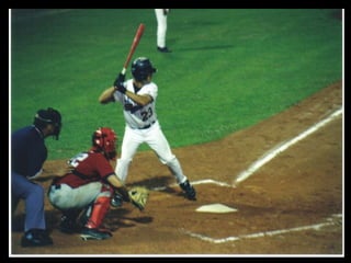 batting stance and swing