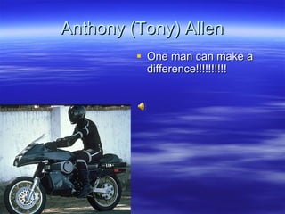 Anthony (Tony) Allen ,[object Object]