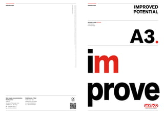 Stabilimento / Plant
Via Bicocca, 14/c
40026 Imola - Bo (Italy)
tel. +39 0542 653441
fax +39 0542 653601
Sede legale ed am...