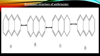 Resonance structure of anthracene:
 