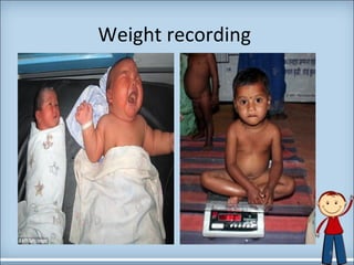 Weight recording 
6 
 